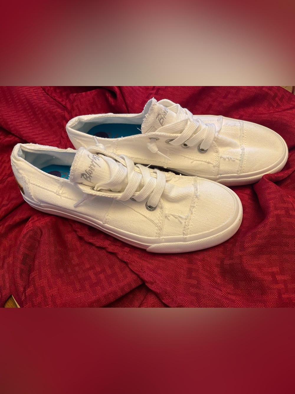 Blowfish Malibu White Canvas Women's Sneakers